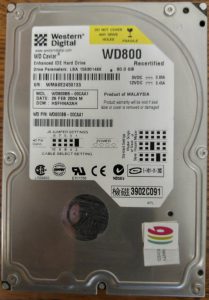 Recertified WD800BB