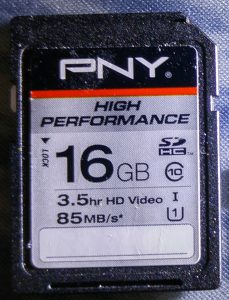 PNY 16GB SD-HC Camera Card