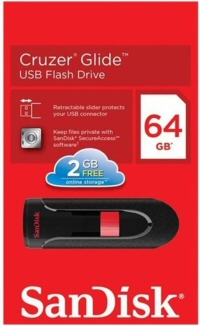 64GB Sandisk Cruzer Glide Flash Drive